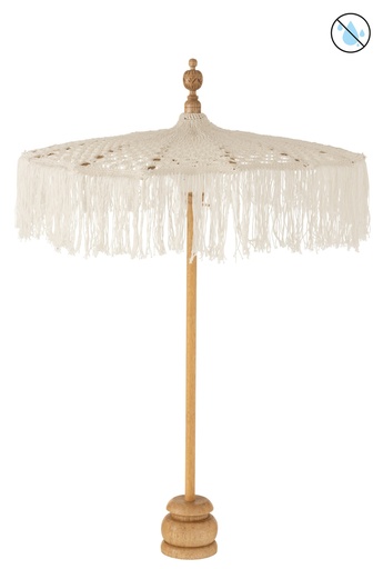 Mini Parasol Décoratif - Macramé