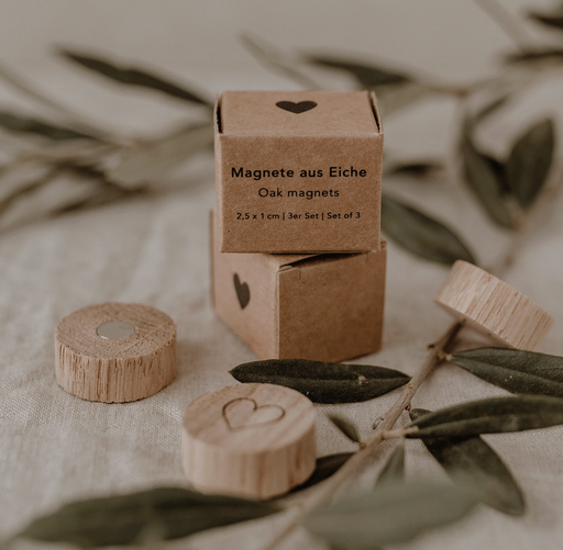 Aimants - Coeur (3pcs)