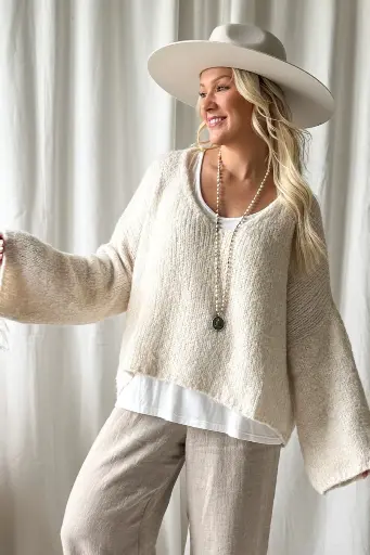 BYPIAS - Pull Philo (off white)