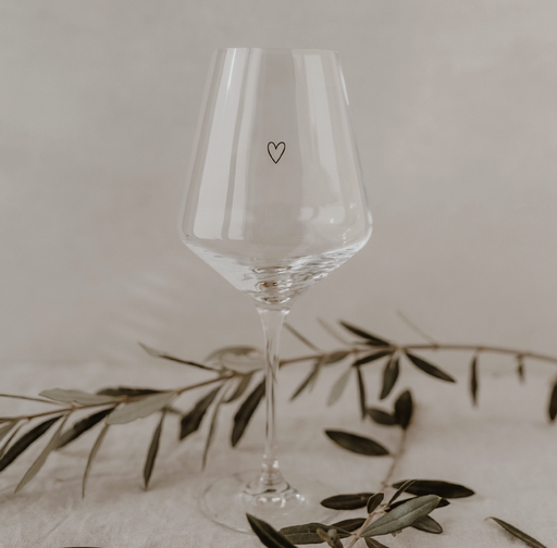 Verre à Vin Rouge - Coeur