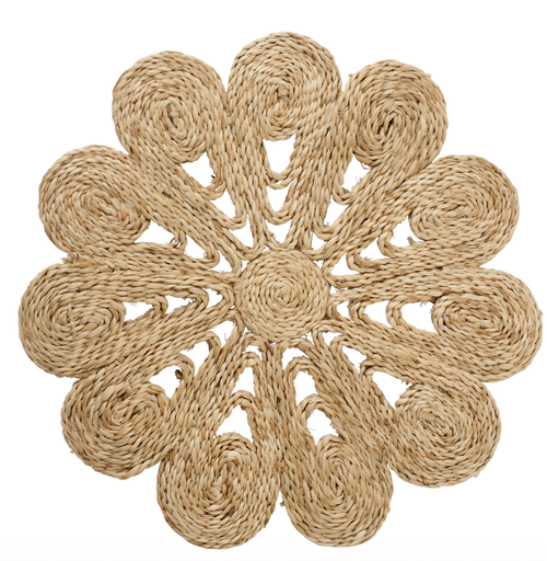 Set de Table en Jute - Fleurs