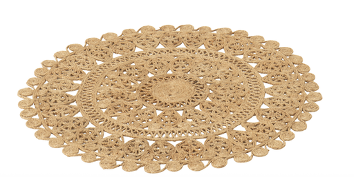 Tapis Rond - Jute (80cm)