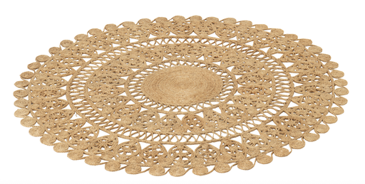 Tapis Rond - Jute (125cm)