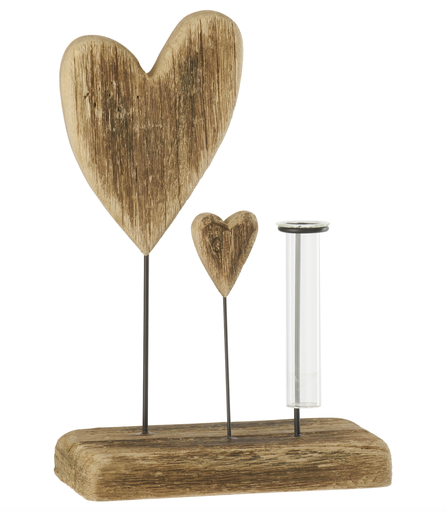 Vase Tube Coeur - Paulow