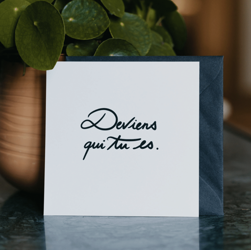 Carte Mantra - Deviens qui tu es