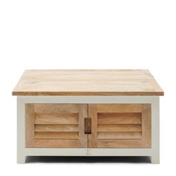 [21748] Table Basse Carrée Pacifica - Bois