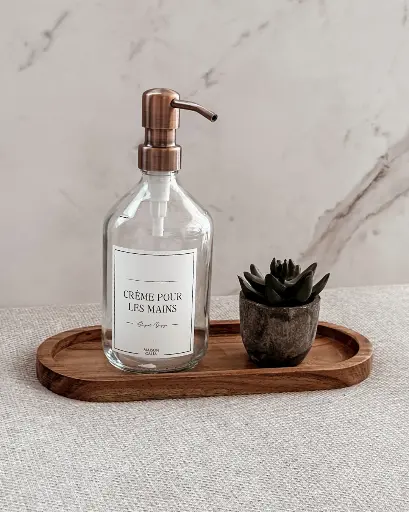 Flacon en Verre - Crème pour les mains