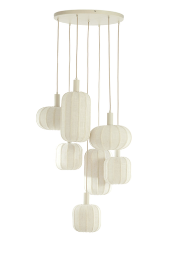 Lampe Suspension - Tufia Plafonnier Rond (5pcs)