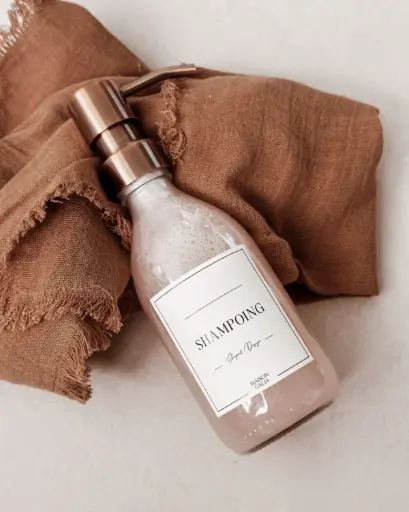 Flacon en Verre - Shampoing