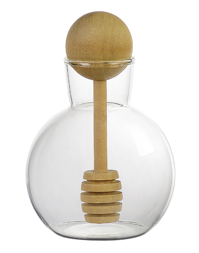 Pot de Miel avec Cuillère (250 ml)