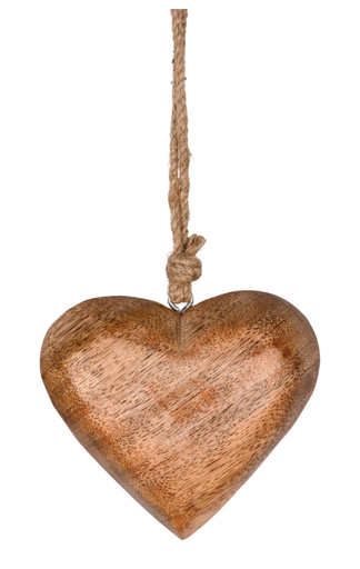 Coeur à Suspendre Bois - Yella