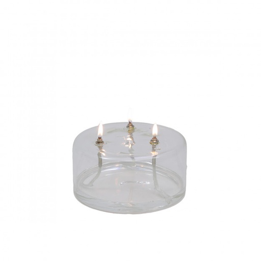 Lampe à Huile - Cylindre (3 mèches)