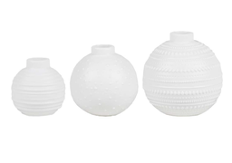 [60968] Vase en Porcelaine - Mini Boule