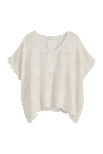BYPIAS - Blouse Delphie (vanille)