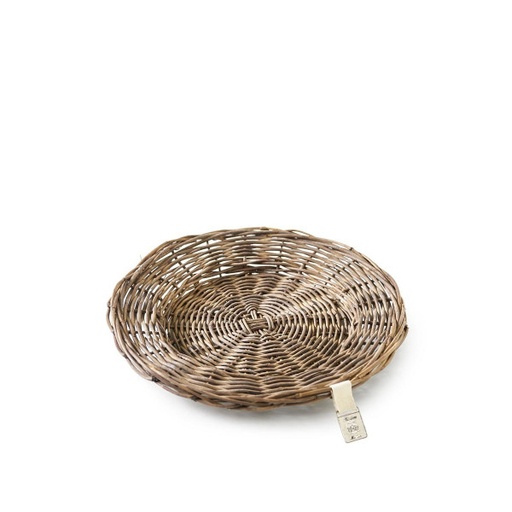[2826] Set de table rond en rotin