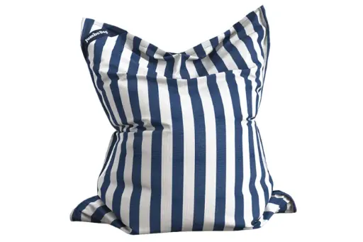 Housse de Coussin Piscine - Premium Sunbrella Bleue Rayée