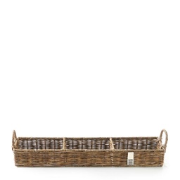 [38453] Panier en rotin rectangulaire