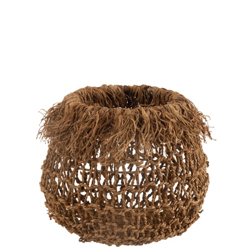 [70856] Panier Feuille de Bananier